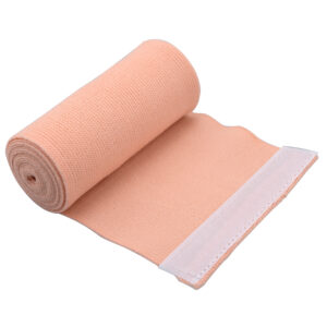pink high elastic compression bandage wrap with velcro shanghai zymian industrial co., ltd. 0