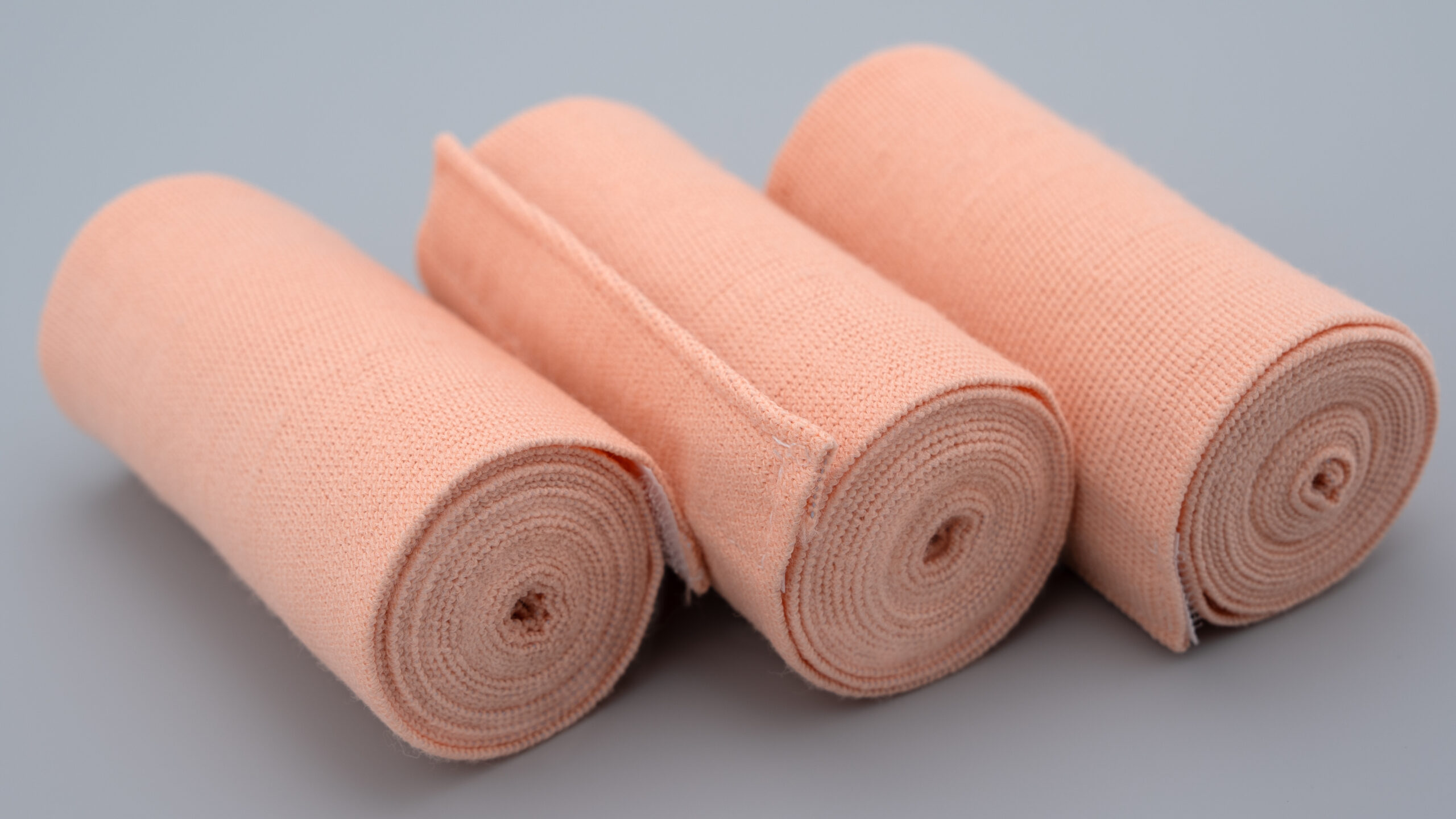 pink high elastic compression bandage wrap with velcro shanghai zymian industrial co., ltd. 2