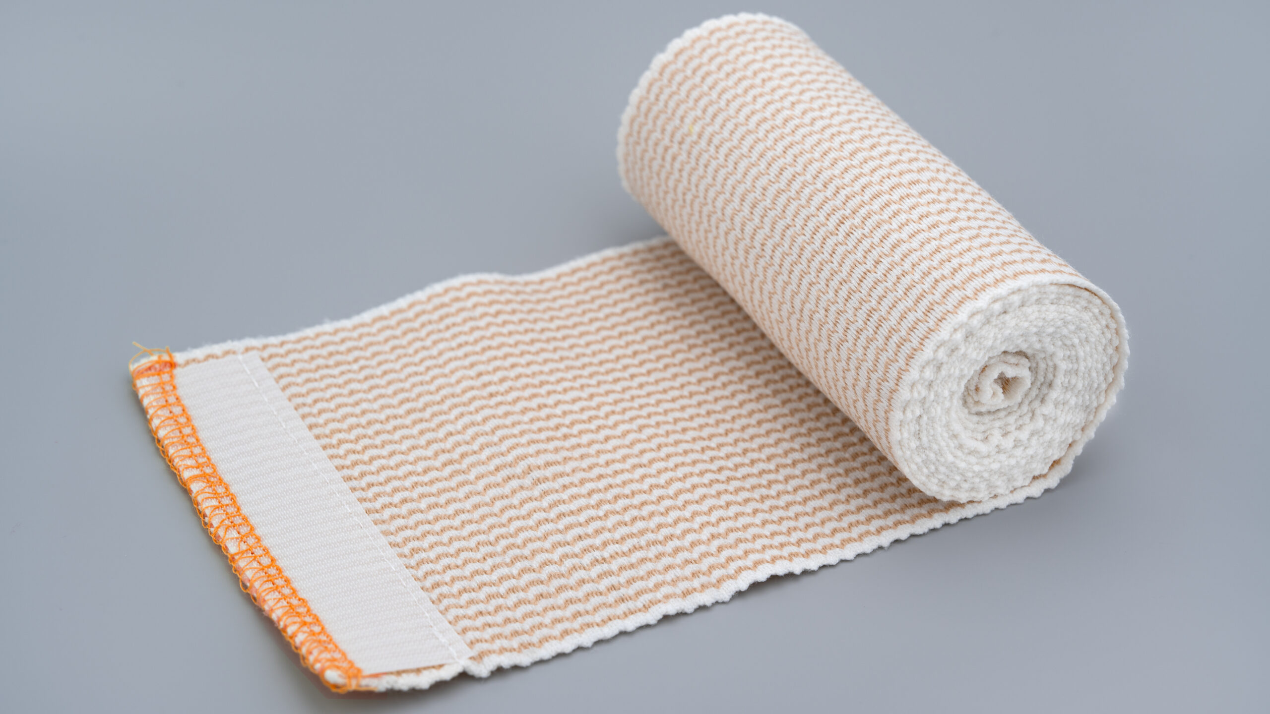 self closure high elastic bandage shanghai zymian industrial co., ltd. orange trim