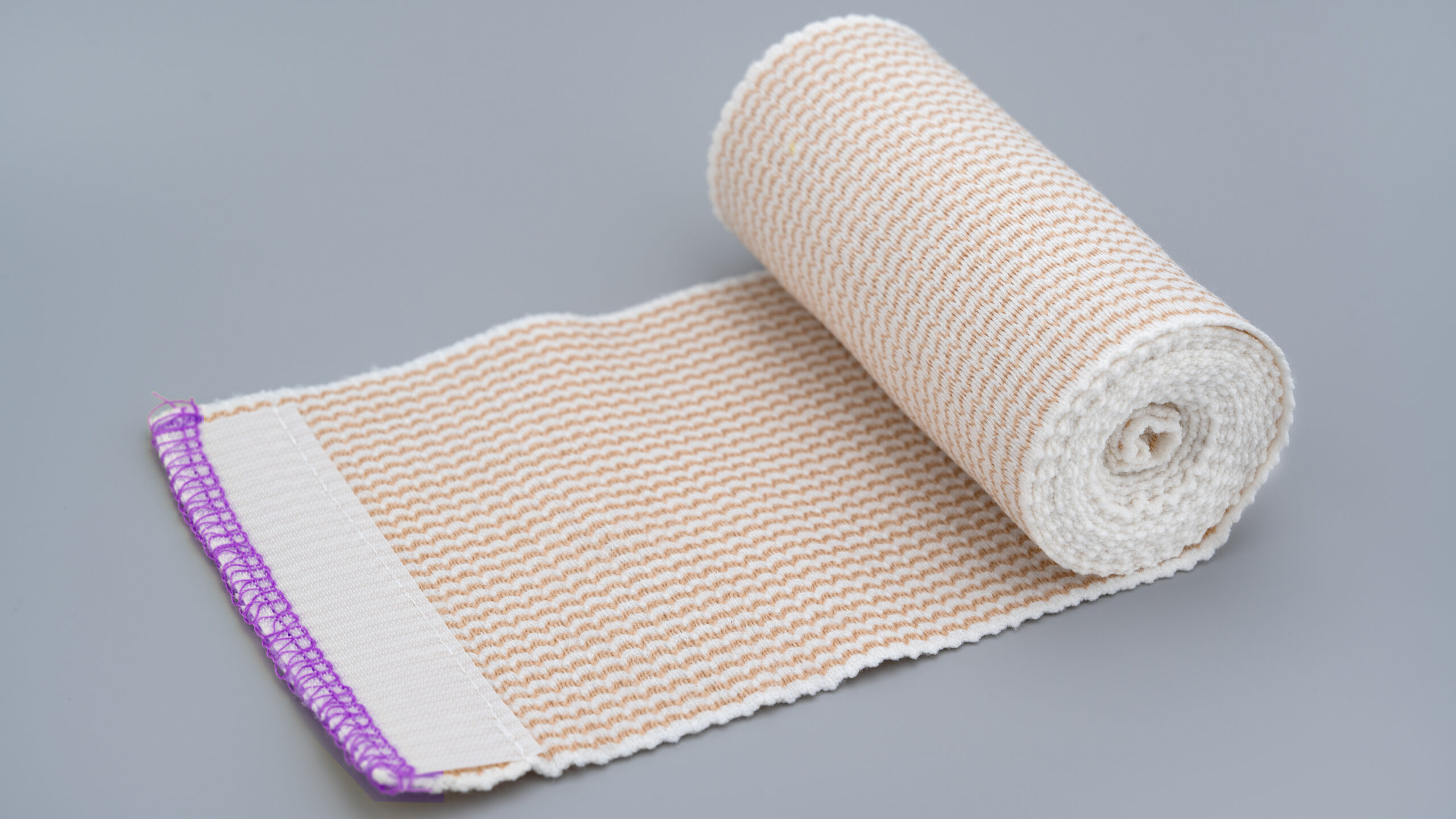 self closure high elastic bandage shanghai zymian industrial co., ltd. purple trim